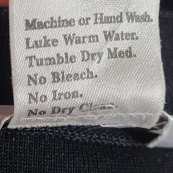 𝅺EXCLUSIVELY Misook Black Long Bell Sleeve Maxi Dress Stretch - Picture 7 of 7